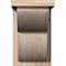Ekena Millwork Crestline Smooth Corbel w/Backplate, Douglas Fir, 7 1/2"W x 12"D x 12"H COR08X12X12CRE01SDF - alternate 3